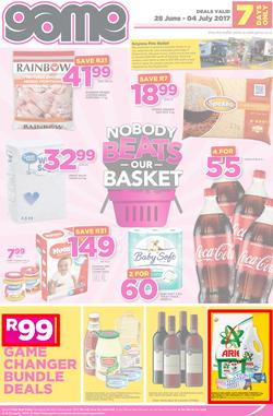 Game Cape : Nobody Beats Our Basket (28 June - 4 July 2017), page 1