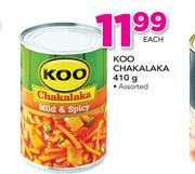 Koo Chakalaka Assorted-410g