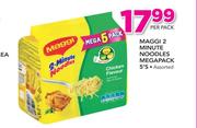 Maggi 2 Minute Noodles Megapack Assorted-5's Per pack