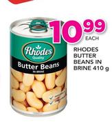 Rhodes Butter Beans In Brine-410g