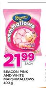 Beacon Pink & Marshmallows-400g Each