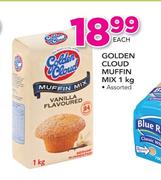 Golden Cloud Muffin Mix Assorted-1Kg