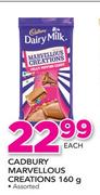 Cadbury Marvellous Creations Assorted-160g