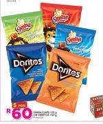 Simba Chips-125g Or Doritos-150g-For 5