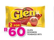 Glen Rooibos Teabags-2 x 80's