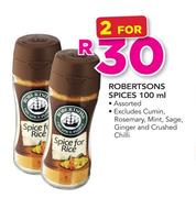 Robertsons Spices-2 x 100ml