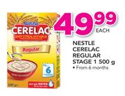Nestle Cerelac Regular Stage 1-500gm