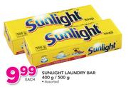 Sunlight Laundry Bar Assorted-400/500g Each