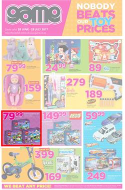 Game : Nobody Beats Our Toy Prices (28 June - 25 July 2017), page 1