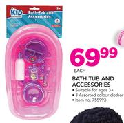 Kids Connection Bath Tub And Accessories-Each