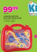 Kid Connection Junior Doctor Play Set With Case-Per Set