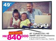 Samsung 49" Curved Full HD Smart LED TV 49K6500AKXXA