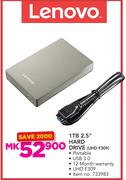 Lenovo 1TB 2.5" Hard Drive UHD F309