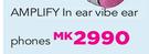 Polaroid Amplify In Ear Vibe Ear Phones