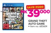 PS4 Grand Theft Auto Game