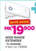 TP-Link N300 Range Extender TL-WA850RE