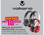 Volkano Impluse Bluetooth Headphone VB-VH100-BLK-Each