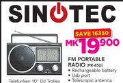 Sinotec FM Portable Radio PR-45U