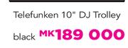 Telefunken 10" DJ Trolley Black