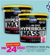 USN Hyperbolic Mass Chocolate Or Strawberry-4Kg Each