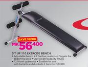 Trojan Sit Up 110 Exercise Bench