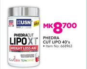 USN Phedra Cut Lipo-40's