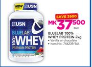 USN Bluelab 100% Whey Prrotein-2Kg Each