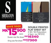 Sheraton Queen Size Flat Sheet Set-Each