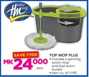 Home Mark Top Mop Including A Spinning Action Mop & Dual Action Bucket