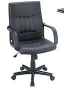 Classic Mid Back Chair Black