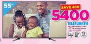 Telefunken 55" Smart Full HD LED TV TLEDDS-55FHD