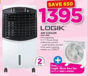 Logik Air Cooler HLF-20R With Free Logik 30cm Box Fan KYT LT 30B01