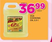 1Ole Cooking Oil-2.5Ltr