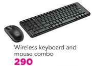 Logitech Wireless Keyboard And Mouse Combo
