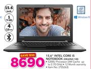Lenovo 15.6" Intel Core i5 Notebook IDEAPAD 100