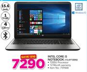 HP 15.6" Intel Core i5 Notebook 15-AY100NI