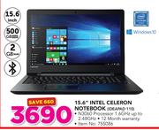 Lenovo 15.6" Intel Celeron Notebook IDEAPAD 110