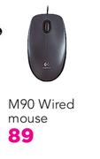 Logitech M90 Wired Mouse