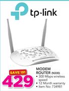 1TP-Link Modem Router N300