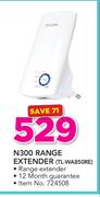 TP-Link N300 Range Extender TL-WA850RE