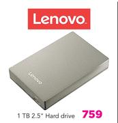 Lenovo 1TB 2.5" Hard Drive