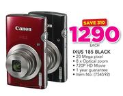 Canon Ixus 185 Black-Each