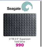 Seagate 2TB 2.5" Expansion Hard Drive