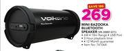 Volkano Mini Bazooka Bluetooth Speaker VK-30001-S11