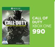 Xbox One Call Of Duty