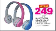 Polaroid Bluetooth Headphone PBH5003 PINK-Each