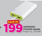 Muvit 6000 Mah Power Bank