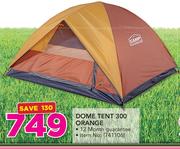 Campmaster Dome Tent 300 Orange