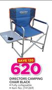 Discovery Adventures Directors Camping Chair Black