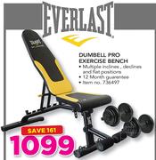 Everlast Dumbell Pro Exercise Bench